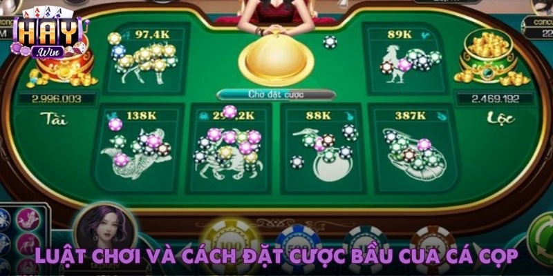 Bầu cua cá cọp là trò chơi dựa trên ba viên xúc xắc với sáu hình quen thuộc